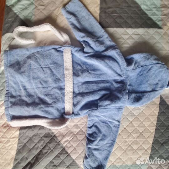 Детский махровый халат 92/98