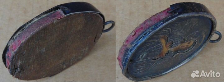 Антиквариат Икона Мария серебро