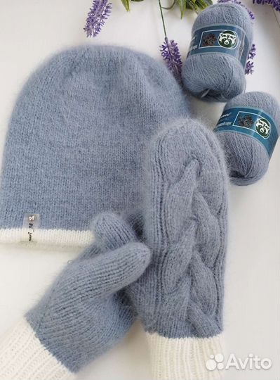 Комплект из пуха норки