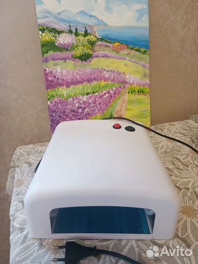 Лампа для ногтей набор