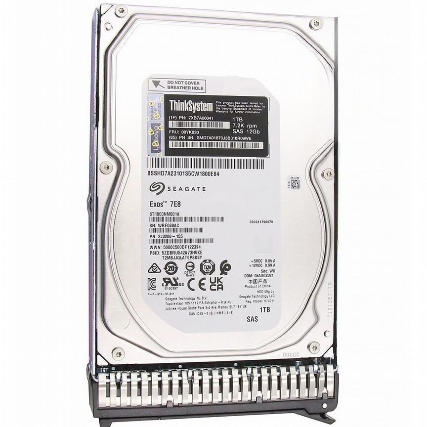 [7XB7A00041] Жесткий Диск Lenovo 1tb Sas 3,5" Hdd 7xb7a00041