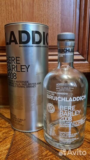 Тубы из под виски Bruichladdich