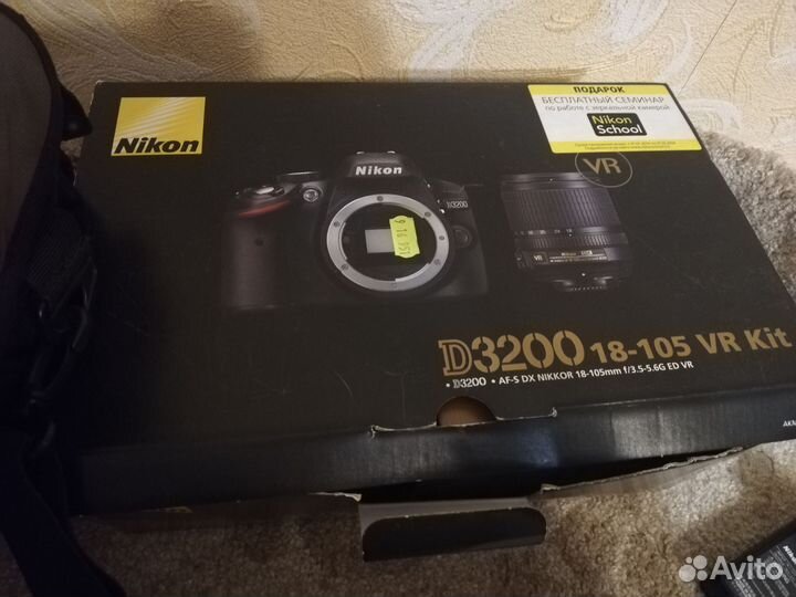 Зеркальный фотоаппарат nikon d3200