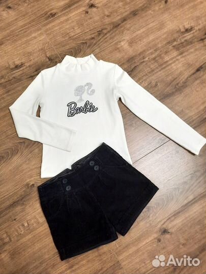Одежда на девочку пакетом рост 134 см