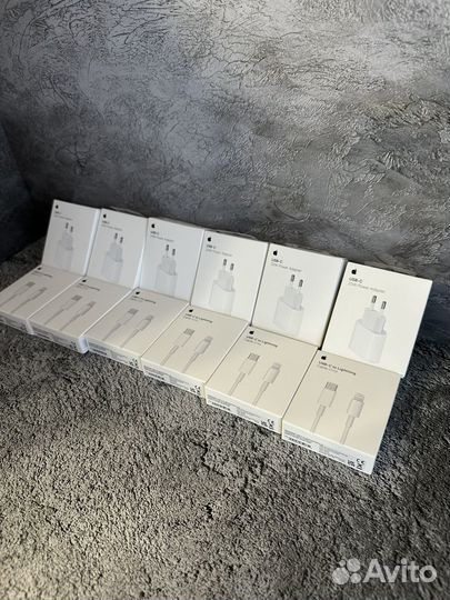 Зарядка 20w на iPhone блок+кабель оригинал новая