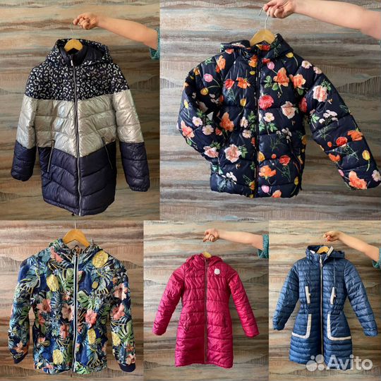 Фирменные Куртки детские пакетом