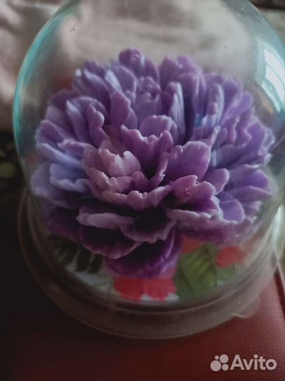 Цветок из мыла