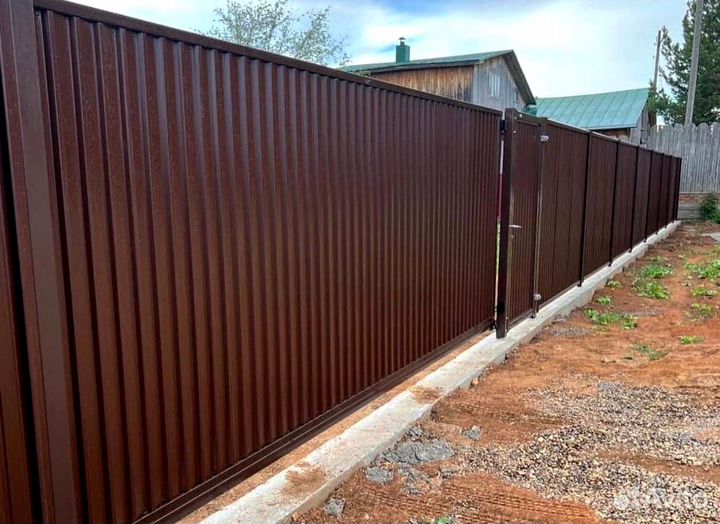 Откатные ворота под ключ