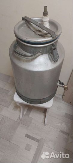 Фляга алюминиевая бу 40л