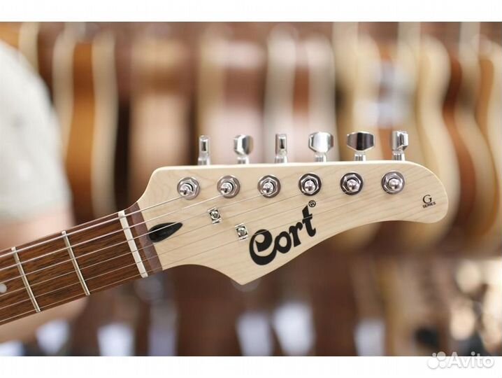 Cort G110-opbk - электрогитара, чёрная