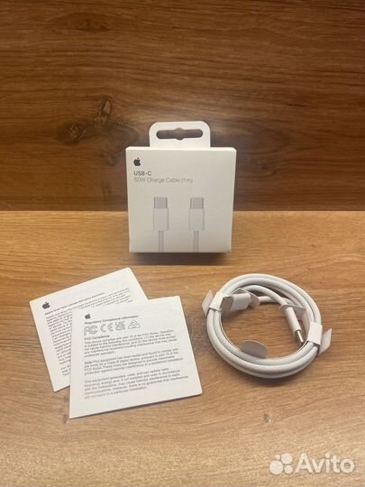 Кабель Apple USB-с Type-c 60W плетеный
