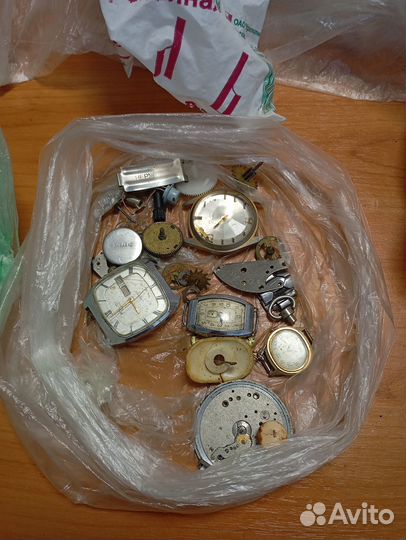 Запчасти советских часов 10 кг