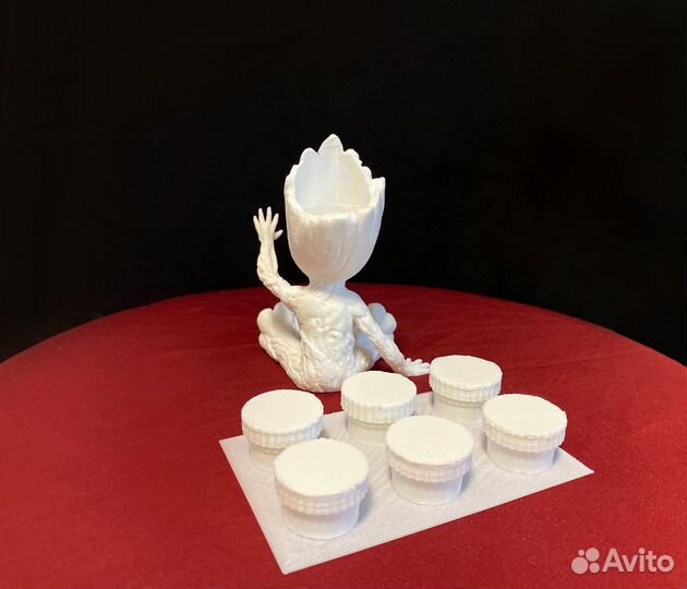 Фигурка для раскраски, Грут из Marvel (Groot)