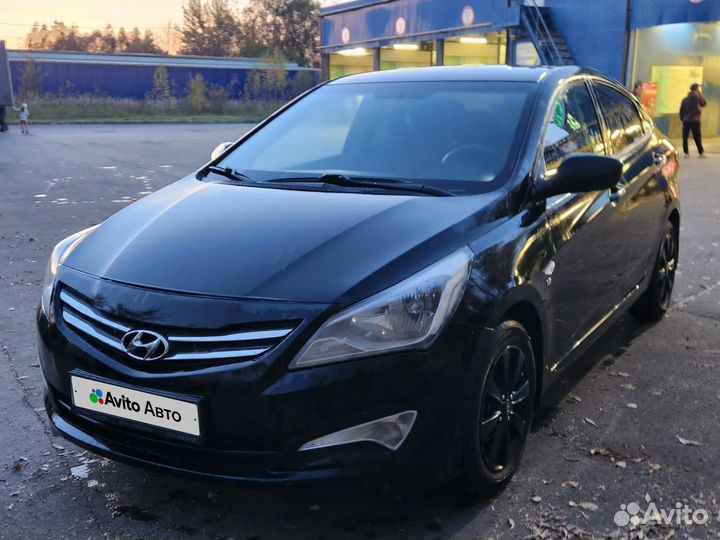 Hyundai Solaris 1.6 AT, 2014, 92 300 км