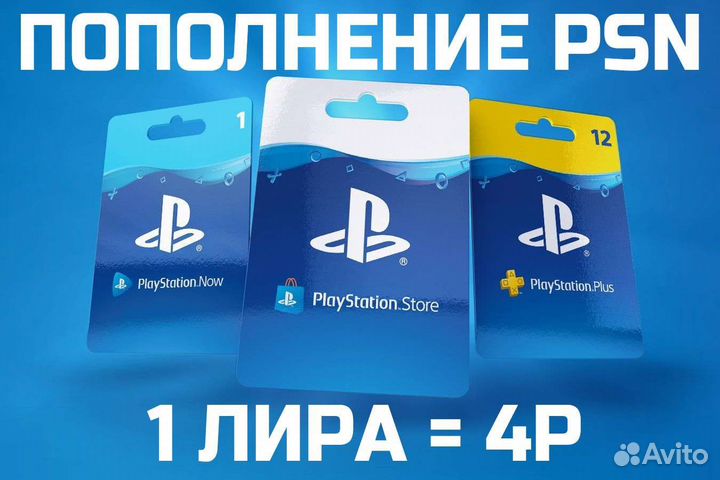 Карта пополнения турецкого ps store