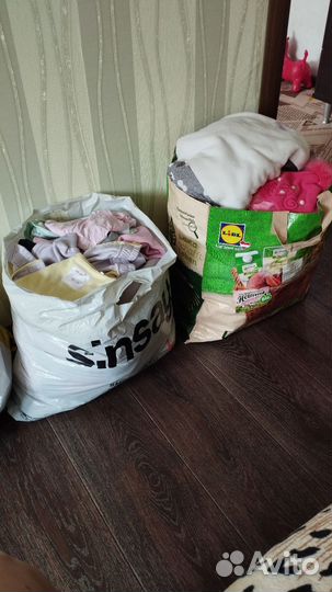 Детские вещи для девочки мешком