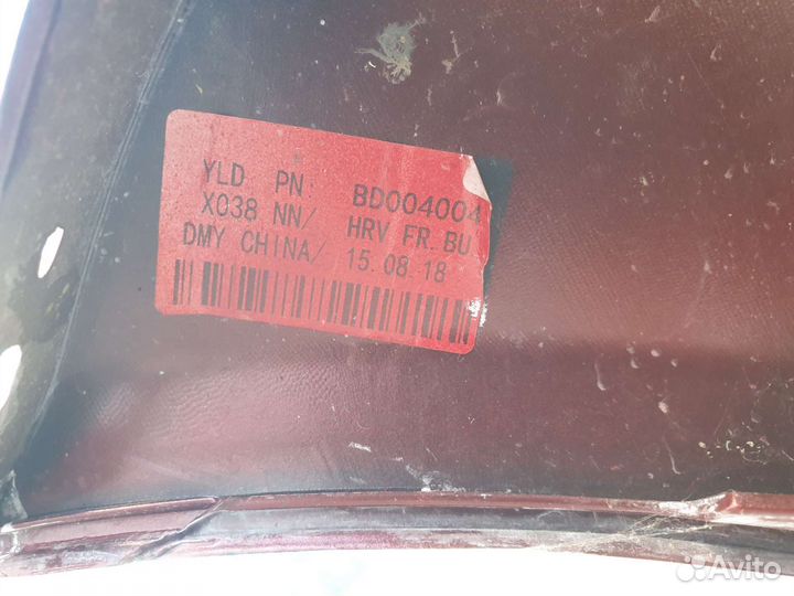 Бампер chevrolet lacetti