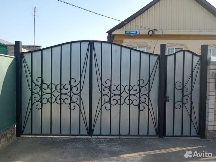 Кованые ворота и калитки