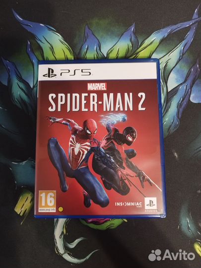 Диск Spider Man 2 PS5