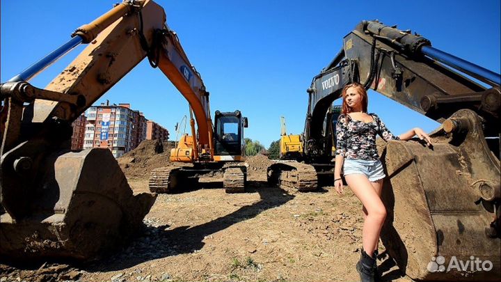 Машинист гусеничного экскаватора