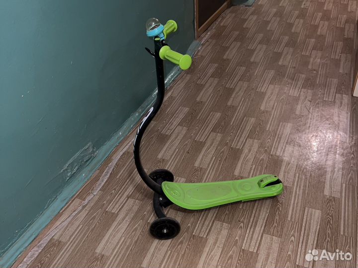 Самокат детский трехколесный бу