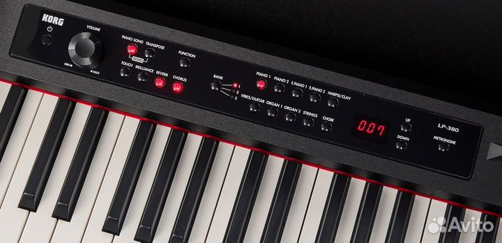 Новое Korg LP-380 BK U Цифровое пианино
