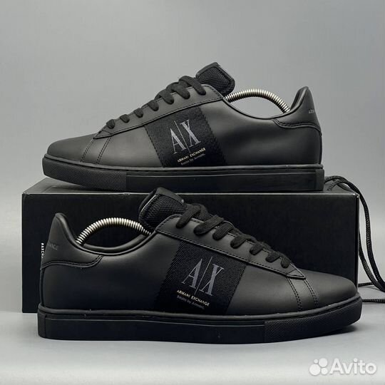 Кеды Armani exchange Black