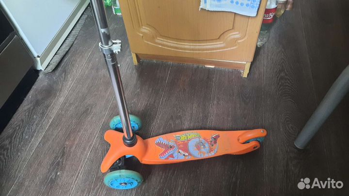 Самокат детский трехколесный бу