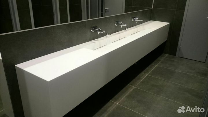 Изготовление столешниц,подоконников, изделий из ка