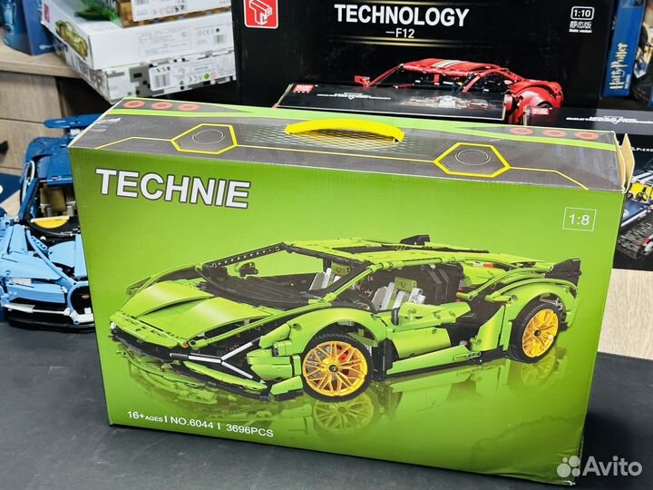 Топовый Конструктор lego lamborghini sian на р/у