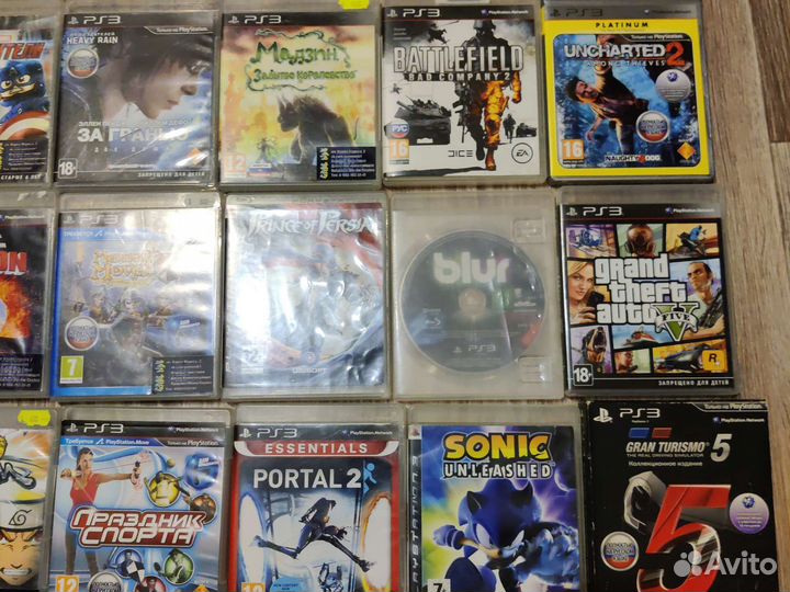 Диски Sony playstation 3 ps3 PS4 ps5