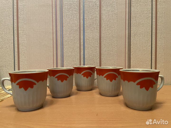 Фарфоровые чашки СССР