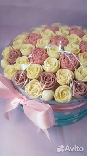 Букет из шоколадных роз