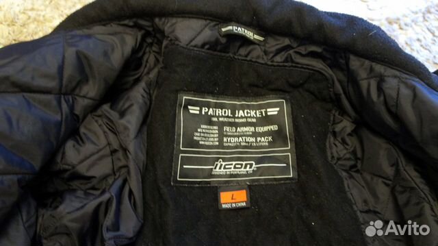 Icon patrol waterproof jacket объявление продам