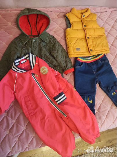 Одежда на мальчика 74 86