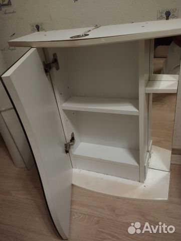 Шкаф настенный с зеркалом в ванну бу купить в Санкт-Петербурге | Товары ...