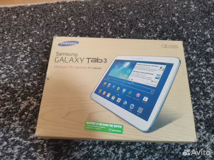 Планшет samsung galaxy tab 3 3G 16гб