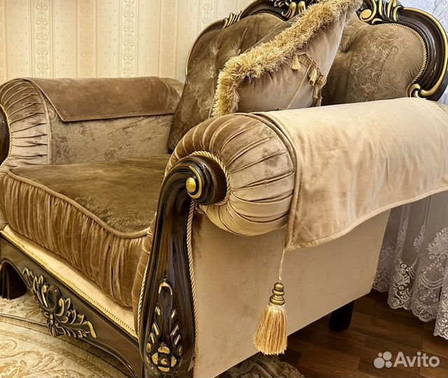 Диван и 2 кресла