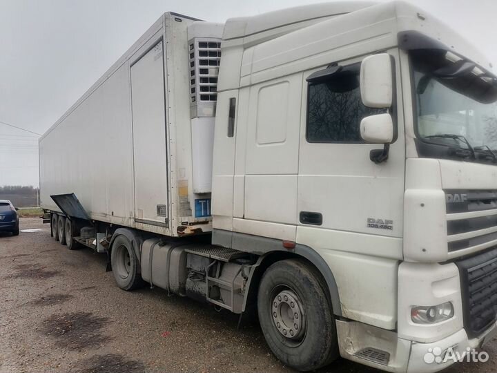 DAF FT XF 105.460 с полуприцепом, 2011