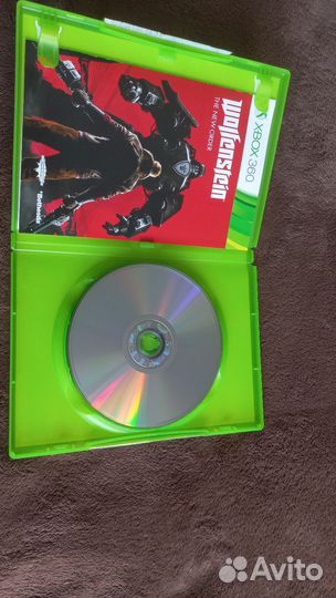 Диски для хбокс 360 Wolfenstein лицензия