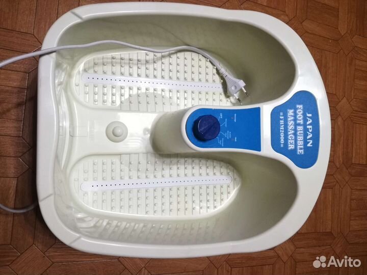 Массажёр для ног с пузырьковой ванной