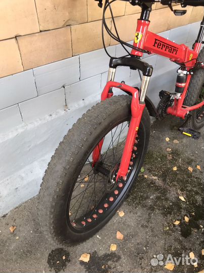 Ferrari Фэт Байк на ходу