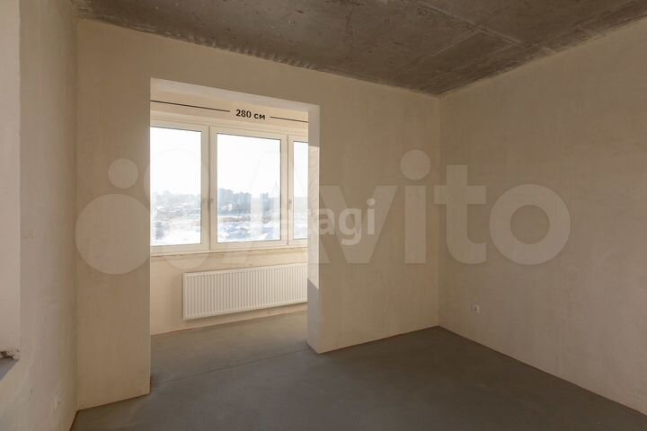 1-к. квартира, 49,2 м², 10/25 эт.