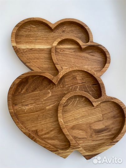 Менажница деревянная дуб