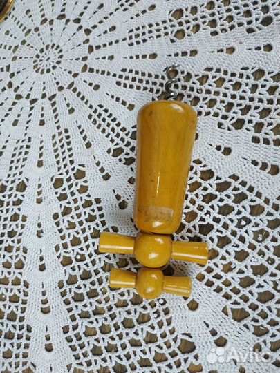 Винтажный деревянный винный штопор ручной работы