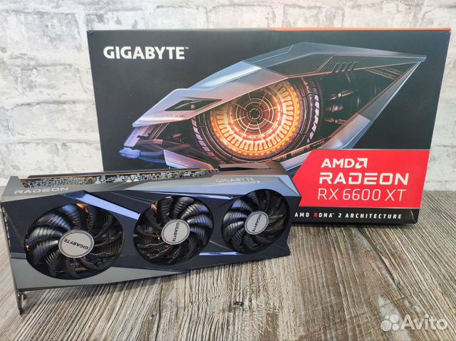 Видеокарта Gigabyte rx6600xt купить в Новосибирске | Электроника | Авито