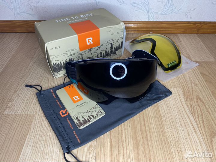 Маска горнолыжная LOS raketos nikron Magnet Black