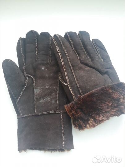 Перчатки из тонкой овчины