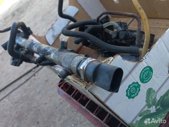 Топливная на mercedes 611 мотор