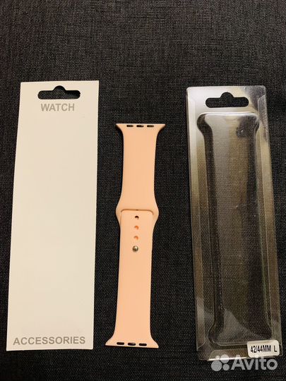 Силиконовый ремешок для Apple Watch 42/44 mm, L